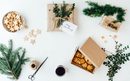 Embrulhar presentes de Natal com 9 DIY criativos e simples