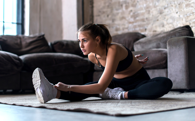 Treino online: ligue-se à Internet e afaste os móveis da sala!