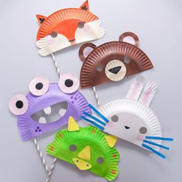 Inspirações de máscaras de Carnaval originais (e fáceis) para os miúdos