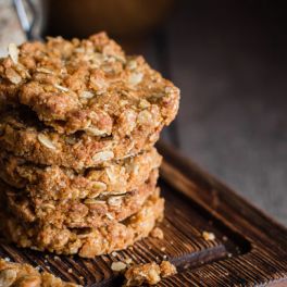 Queremos ter estas bolachas de aveia sempre por perto