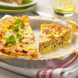 Como fazer uma quiche de atum saborosa (e f&aacute;cil)