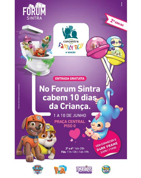 programa de jogos para criança no forum sintra