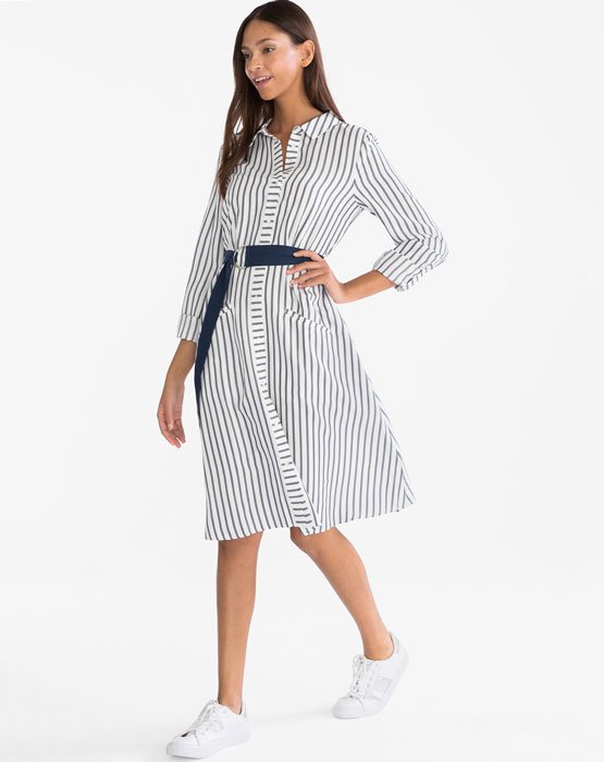 vestido azul c&a
