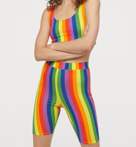 roupa arco-íris H&M 