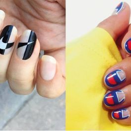 Unhas com logotipos são a nova tendência de manicure. Vai aderir?