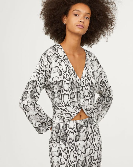 top curto H&M