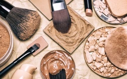 misturas texturas maquilhagem