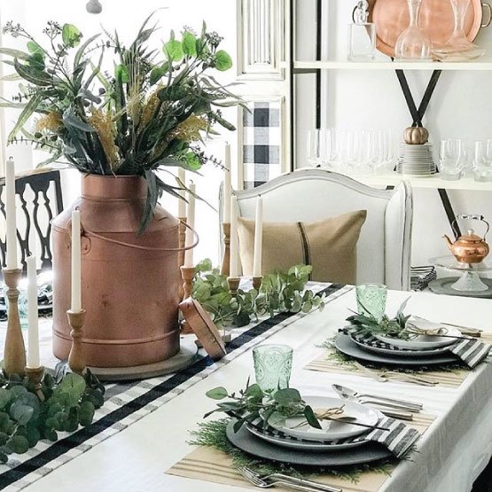 tendências de decoração 2019 detalhes metálicos