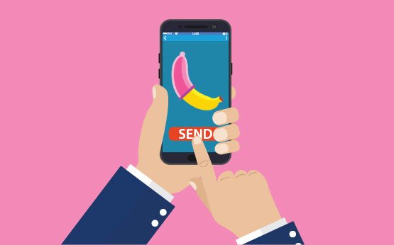 enviar emojis para apimentar a relacao sexting 
