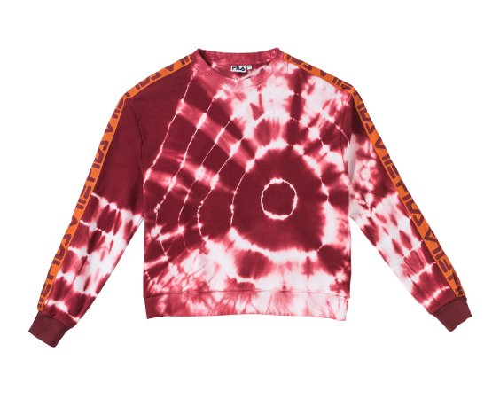 tie-dye camisola fila