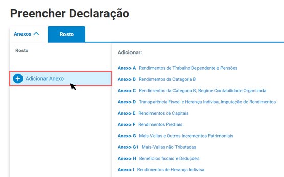 entrega do irs