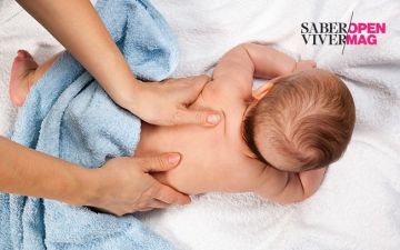 Massagem Shantala para bebés