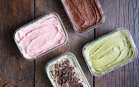 gelado banana fácil de fazer