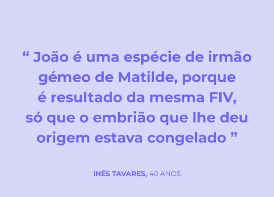 Fertilizacao in vitro, testemunho de Inês Tavares
