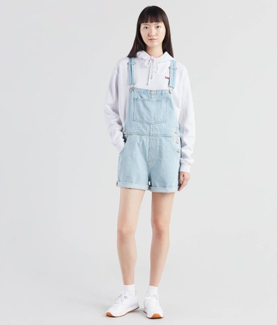 jardineiras de ganga levi's