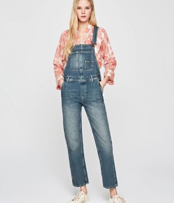 jardineiras de ganga pepe jeans