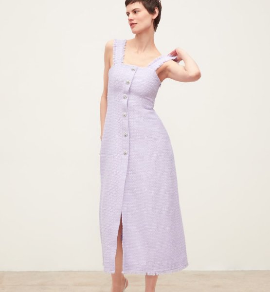 tons pastel vestido lilás zara