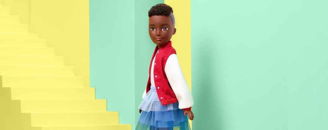 Mattel apresenta a primeira coleção de bonecos sem género