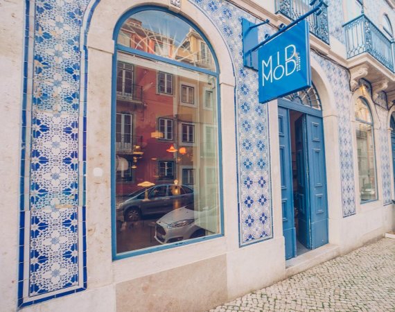 loja de decoração vintage