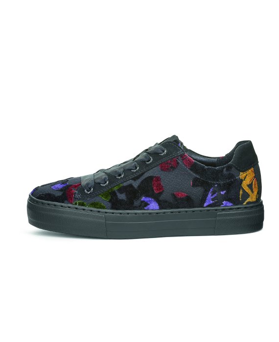 ténis padrão floral ara shoes