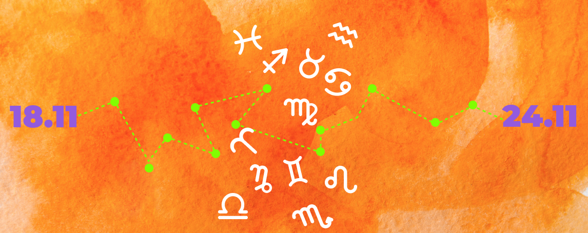 Horóscopo semanal: 18 a 24 de novembro