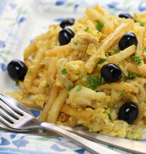 bacalhau a bras