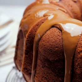 Um bolo de café de comer e chorar por mais