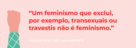 claudia lucas cheu fala sobre feminismo
