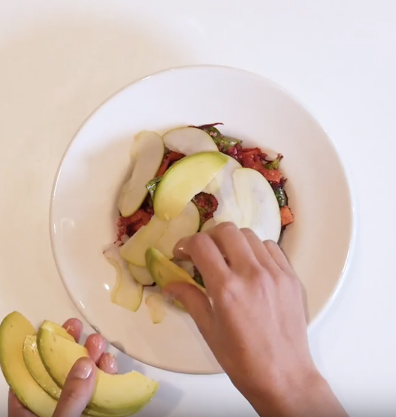 salada de quinoa com beterraba