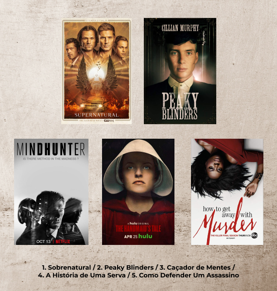 séries preferidas de Vera Santos