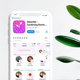 Sabia que existem apps que a ajudam a cuidar das suas plantas?