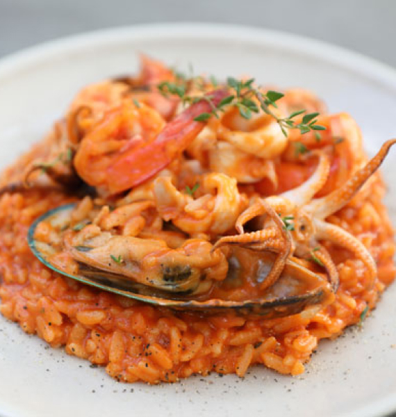 Arroz de marisco (com lulas)