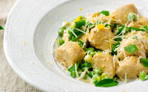 Gnocchi: experimente esta receita com pesto de ervilhas