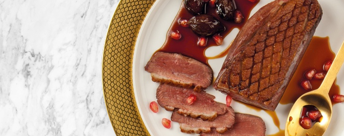 Magret de pato com cebola e vinho tinto: a junção perfeita entre o doce e o salgado