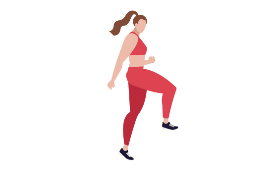 corrida estatica para acabar com a celulite