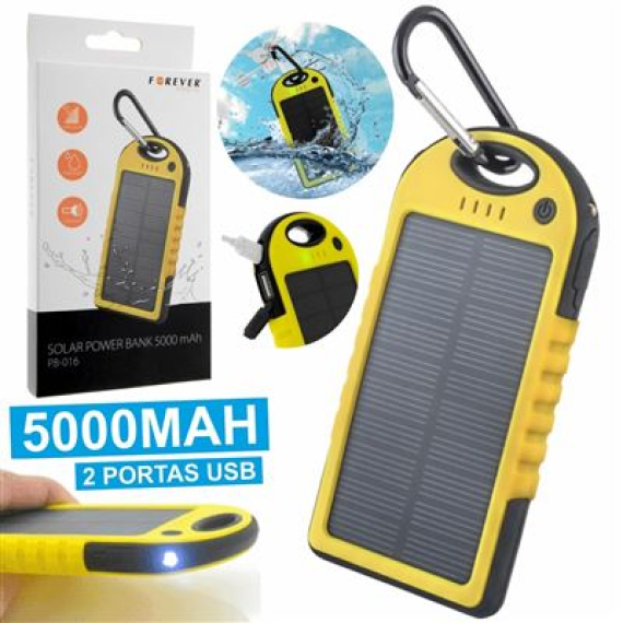 powerbank a luz solar