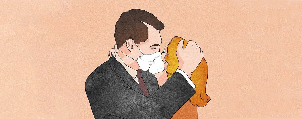 O amor em tempos de pandemia acontece. Esta história é um exemplo