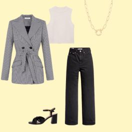 5 looks para 5 dias da semana: as calças de ganga também podem ser formais