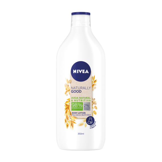 Loção Aveia Natural Naturally Good, para pele seca a muita seca
