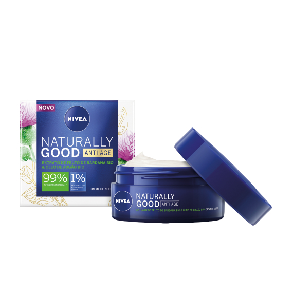 Creme de noite Antirrugas Naturally Good