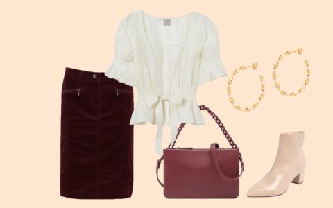 5 looks para 5 dias da semana: o bordeaux é a cor do outono. Saiba como usá-lo