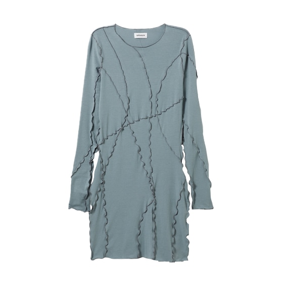 Vestido curto em jersey
