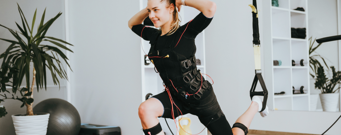 Eletroestimulação muscular: fique em forma com um treino de 20 minutos