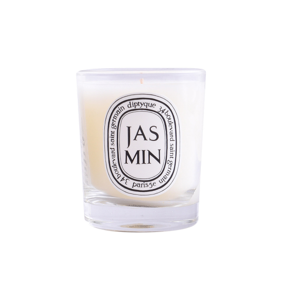 Vela com aroma a jasmim