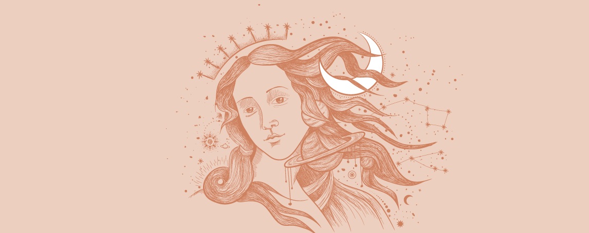 Lua e Vénus, duas faces complementares do feminino