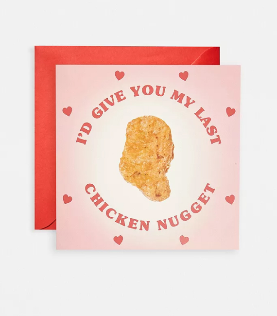 Postal I'd Give You My Last Chicken Nugget