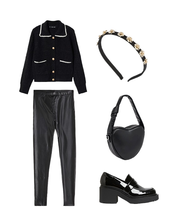 Elegante em preto