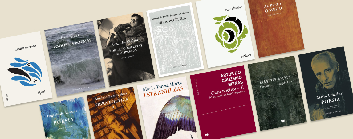 12 livros de poetas portugueses para celebrar o Dia Mundial da Poesia