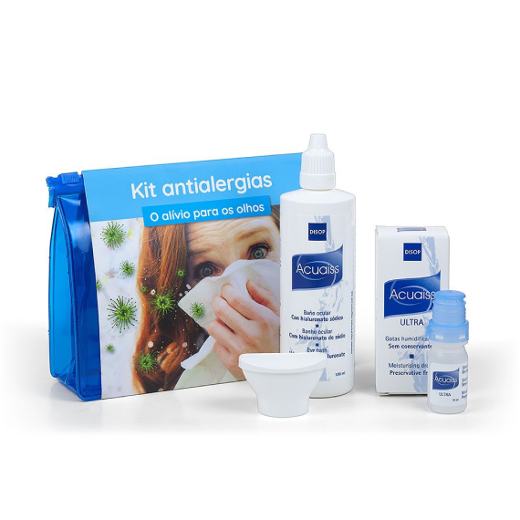 Kit Anti-Alergias Disop para a saúde ocular