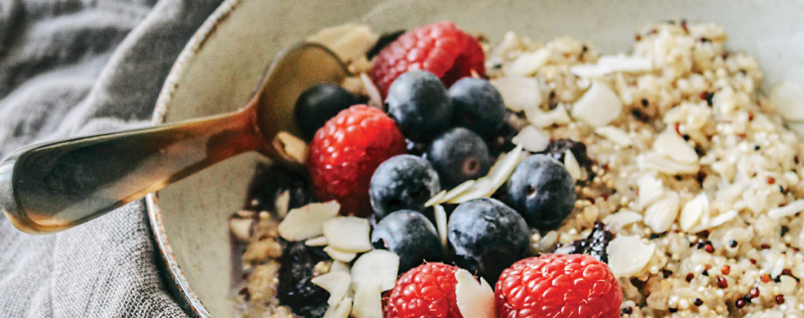 Procura um lanche saudável? Experimente bulgur e quinoa doce (sem açúcar)